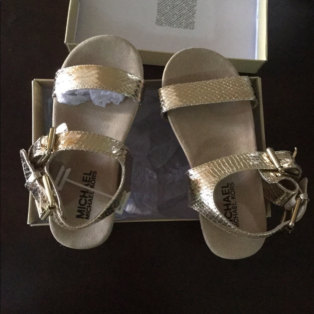 Brand New Never Worn In Box Micheal Kors sandals